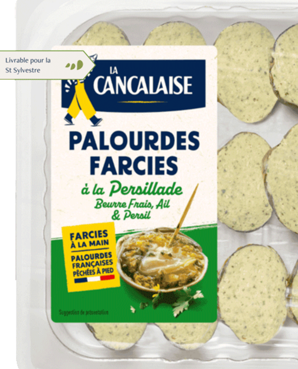 Palourdes farcies à la persillade