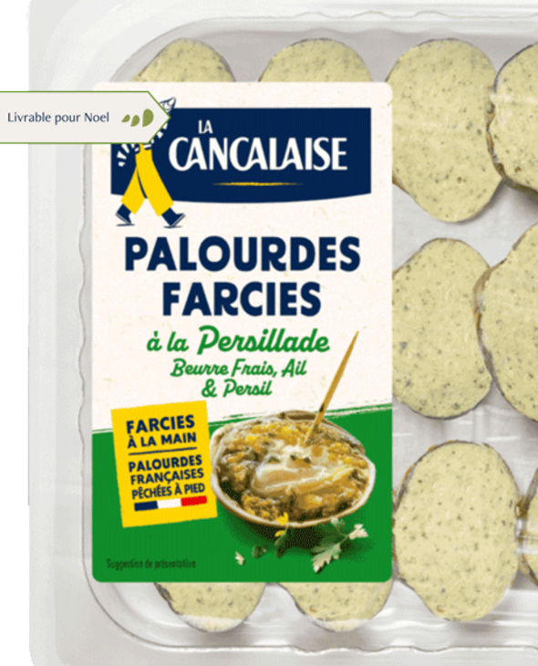 Palourdes farcies à la persillade